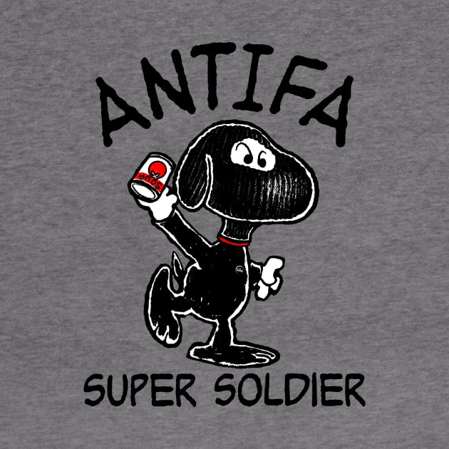 ANTIFA SOUPER SOLDIER by TeeLabs
